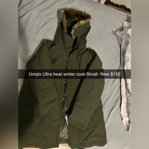 Uniqlo ultra heat winter coat